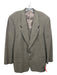Giorgio Armani Green & Brown Wool 2 Button Men's Blazer Green & Brown / 44r
