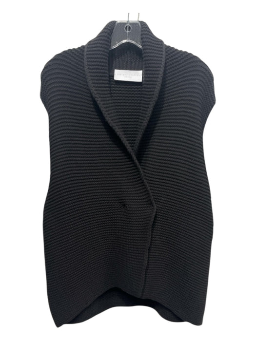 Fabiana Filippi Size XS Brown & Black Wool Fabric Block Metallic Knit Jacket Brown & Black / XS