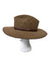 Akubra Brown Suede Cowboy Leather Trim Hat Brown / 6 7/8