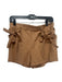 5a7 Cinq a Sept Size 4 Tan Cotton Tie Detail Shorts Tan / 4