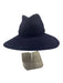 Lola Hats Navy Woven Detail Sun Hat Hat Navy / One Size