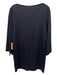 COS Size XS Black Organic Cotton Ribbed Boat Neck Long Sleeve Shift Dress Black / XS
