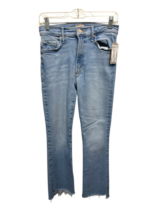Mother Size 27 Light Wash Cotton Denim Zip & Button 5 Pocket High Rise Jeans Light Wash / 27