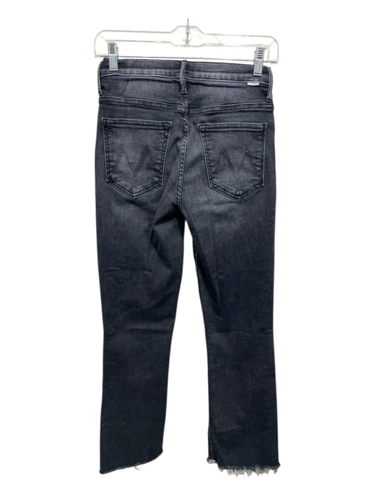 Mother Size 27 Light Black Wash Cotton Denim Zip & Button 5 Pocket Jeans Light Black Wash / 27