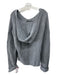 360 Cashmere Size M Gray Cashmere Hooded Sweater Gray / M