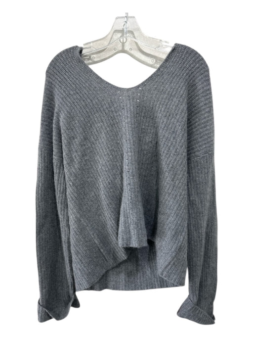 360 Cashmere Size M Gray Cashmere Hooded Sweater Gray / M