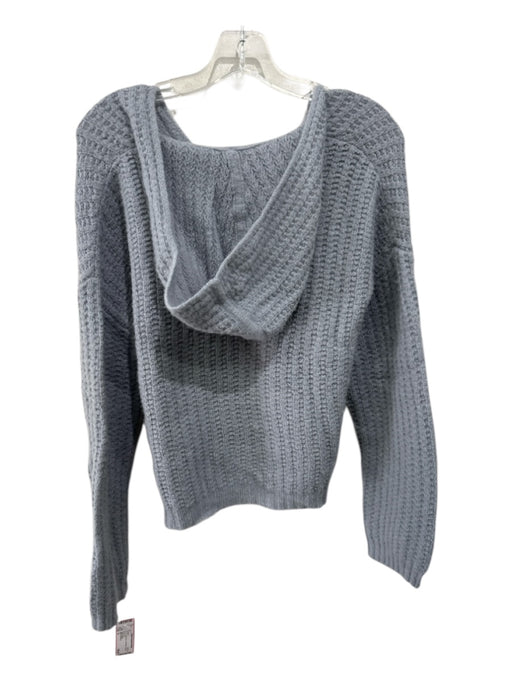 360 Cashmere Size S Light Gray Cashmere Hooded Sweater Light Gray / S
