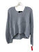 360 Cashmere Size S Light Gray Cashmere Hooded Sweater Light Gray / S
