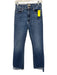 Mother Size 26 Medium dark wash Cotton Blend Denim Raw Hem Slight Flare Jeans Medium dark wash / 26