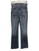 Mother Size 26P Charcoal Gray Cotton Blend Denim High Waist Slight Flare Jeans Charcoal Gray / 26P