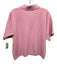 Essentiel Antwerp Size S Pink & Orange Viscose Blend Knit Short Sleeve Polo Top Pink & Orange / S