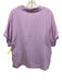 XiRENA Size S Lilac Purple Cotton Gauze V Neck Cuffed short sleeve Top Lilac Purple / S
