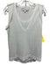 Brochu Walker Size S White Hemp & Linen Knit Sleeveless Layered Effect Tank Top White / S