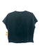 Marie Oliver Size S Phthalo Green Polyester & Spandex Suede V Neck Top Phthalo Green / S