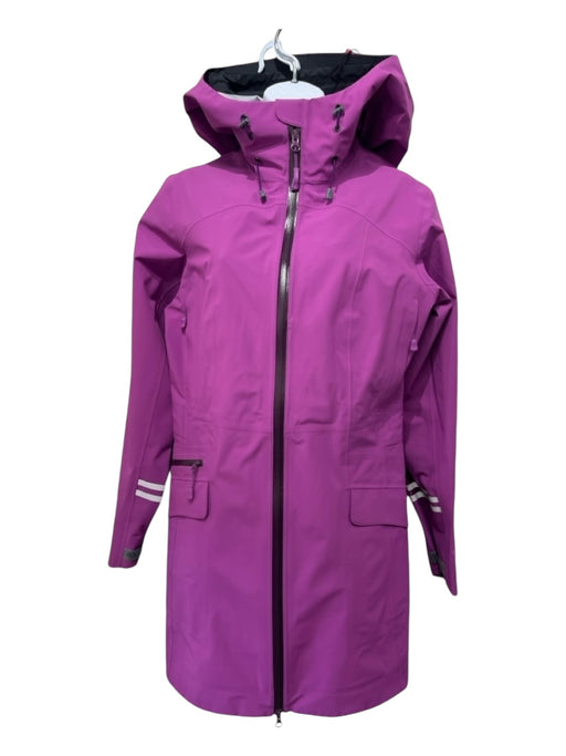 Canada Goose Size XS Purple Nylon Blend Zipper Hood Long Sleeve Shell Coat Purple / XS