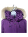 Canada Goose Size Small Purple Nylon Blend Hood Puffer Down Parka Coat Purple / Small