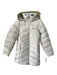 Marmot Size M Cream Nylon Quilted Puffer Hood Zip Coat Cream / M