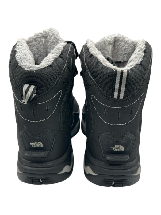 The North Face Shoe Size 8.5 Black & Gray Suede Laces Shearling Lined Boots Black & Gray / 8.5