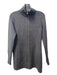 Athleta Size Small Dark Grey Poly- Wool Blend Below the knee full zip Jacket Dark Grey / Small