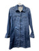 Splendid Size M Blue Cotton Button Down Denim Collared Shirt Dress Dress Blue / M