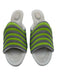 Alexander Wang Shoe Size 39 gray & green Synthetic Open Toe & Heel Wavy Pumps gray & green / 39