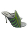 Alexander Wang Shoe Size 39 gray & green Synthetic Open Toe & Heel Wavy Pumps gray & green / 39