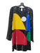 Kate Spade Size 6 Black, Yellow & Blue Polyester Long Sleeve Sequinned Dress Black, Yellow & Blue / 6