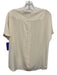 Trina Turk Size XS Beige Silk Pintuck Button Front Wide Neck Top Beige / XS