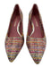 Donald Pliner Shoe Size 6 Pink & Multi Tweed Woven Block Heel Pumps Pink & Multi / 6