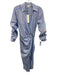 Veronica Beard Size 2 Blue, Burgundy, White Cotton Blend Long Sleeve Midi Dress Blue, Burgundy, White / 2