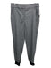Veronica Beard Size 8 Gray & Black Missing Fabric Tag Herringbone Pants Gray & Black / 8