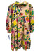 Emily McCarthy Size L Light Pink & Multi Cotton Botanical Fruit Print Dress Light Pink & Multi / L