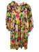 Emily McCarthy Size L Light Pink & Multi Cotton Botanical Fruit Print Dress Light Pink & Multi / L