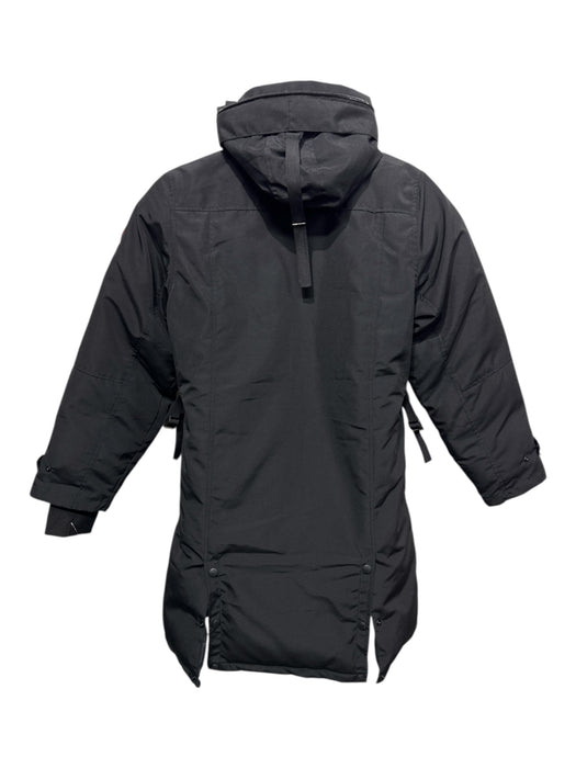 Canada Goose Size 2XL Black Polyester & Cotton Goose Down 3/4 Length Parka Coat Black / 2XL
