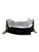 Eric Javits Brown & Black Straw Velcro Strap Adjustable Visor Hat Brown & Black / One Size