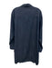Frank & Eileen Size Kaliko Navy Cotton Collar Long Sleeve Button Up Collar Dress Navy / Kaliko
