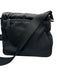 Prada Black Nylon Blend Flap Closure Crossbody Bag Black / S