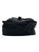 Prada Black Nylon Blend Flap Closure Crossbody Bag Black / S