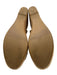 Prada Shoe Size 39 Beige & Brown Patent Leather Cork Wedge Ankle Buckle Sandals Beige & Brown / 39