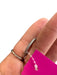 Pandora Silver Metal Clear Stones Ring Silver