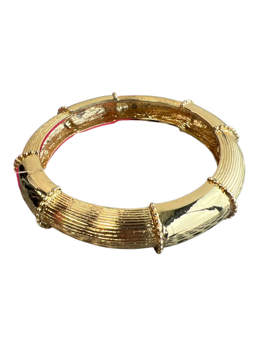 Lilly Pulitzer goldtone Metal Bangle Bracelet goldtone