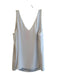Lilly Pulitzer Size Large White Polyester Sleeveless V Neck & Back Lined Top White / Large