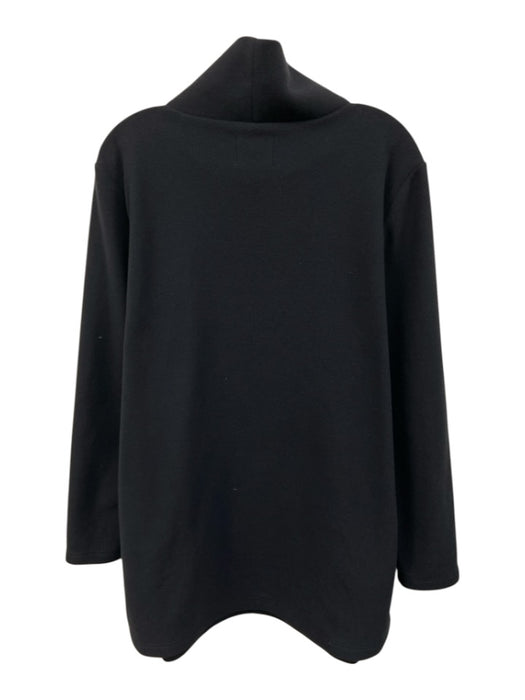 Dudley Stephens Size XXL Dark Navy Blue Polyester Turtleneck Fleece Sweater Dark Navy Blue / XXL