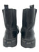 Bally Shoe Size 9 Black Leather Upper Elastic Sides Ankle Chelsea Boots Black / 9