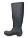 Hunter Shoe Size 9 Black Rubber High Ankle Round Toe Silver Buckle Boots Black / 9