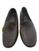 Tods Shoe Size 9.5 Brown Pebbled Leather Contrast Stitch Round Toe Loafers Brown / 9.5