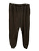 Les Tien Size M Faded Black Cotton Blend Solid Jogger Sweatpant Men's Pants Faded Black / M