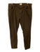 Todd Snyder Size 34 Brown Cotton Blend Solid Khakis Men's Pants Brown / 34