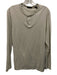 Theory Size M White Cotton Solid Henley Men's Long Sleeve Shirt White / M