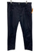 Vince Size 34 Navy Blue Cotton Blend Solid Slim Khakis Men's Pants Navy Blue / 34
